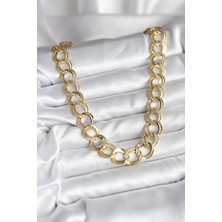 14K Gold Renk Kaplama Samanyolu Model cm Kadın Kolye - Bamido