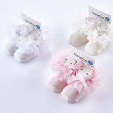 Kız Bebe Kokoş Patik Pamuklu (Penye) 3'lü