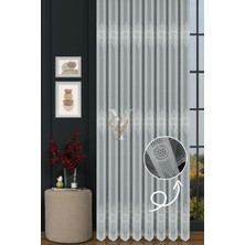 Yunilla 8P9553 - 12P9553 Tül Perde V-Fikse