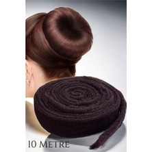 MegaSepet Hsnet Saç Topuz Süngeri Kahve 10 Metre Forero Design - ME001W-50OFK3