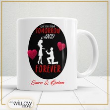 Black Willow Store Sevgililer Günü,sevgiliye Özel,aşk,sevgi Porselen Kupa Bardak-14