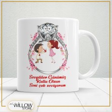 Black Willow Store Sevgililer Günü,sevgiliye Özel,aşk,sevgi Porselen Kupa Bardak-26