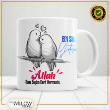 Black Willow Store Sevgililer Günü,sevgiliye Özel,aşk,sevgi Porselen Kupa BARDAK-127