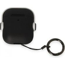 Marsilyan  Airpods 2 (2.nesil) Cool Kılıf - Siyah-Beyaz