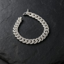 EP Designs Taşlı Zincir Bileklik