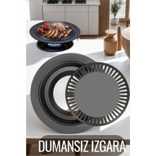 MegaSepet Hsnet Kokusuz Dumansız Izgara Su Hazneli Ocak Üstü Grill - ME001W-50P1S8