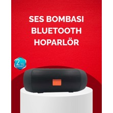 Mercansa Bluetooth Hoparlör 20W Bass Güçlü Ses USB Flash Aux Destekli