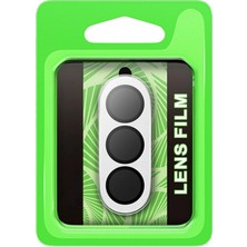 Marsilyan  Samsung Galaxy A17 Raze Metal Kamera Lens - Gümüş