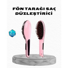 Mercansa Profesyonel Saç Düzleştirici 5 Kademeli Isı Ayarlı Seramik Plakalı