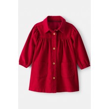 Carter's Kız Bebek Kadife Elbise Kırmızı 1T900710