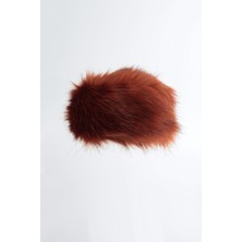 Kapin Taba Suni Kürk Peluş Kalpak Şapka