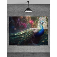 Marsilyan Tavus Kuşu Cam Tablo Ev Dekorasyon,balkon Dekorasyonu,dekoratif,duvar Tablo,mutfak Tablo