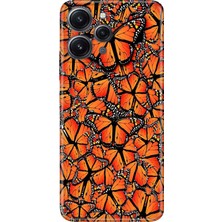 Senada Xiaomi Redmi 12 Kılıf Desenli Baskılı Tpu Rubber Kapak Kelebek Cümbüşü