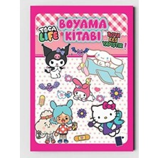 ZNC My Melody ve Arkadaşları Toca Boca, Çocuklar Için Boyama Kitabı (20 Tam Sayfa Resimli Boyama Kitabı)
