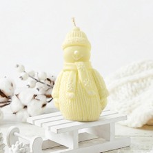 Mitr Kardan Adam Temalı Sarı Soya Mum