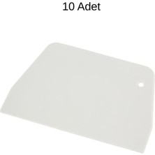 Plastik Hamur Kazıyıcı 10 Adet Pdikdörtgen 15,5X10,5 10 Adetp