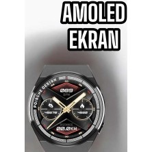 Erbar Bluetooth Bağlantılı Akıllı Saat Tüm Telefonlara Uyumlu Değiştirilebilir Kor - MR000K-1FSS1