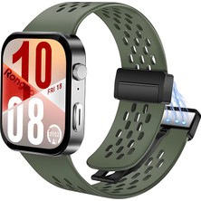Storemax Fit 4/4 Pro/fit 3 ile Uyumlu Air Loop Kordon Manyetik Kilit Mekanizmalı Nefes Alabilirlik Sağlayan Delikli Doku Deformasyona Karşı Dayanıklı Yedek Fit 4 Kayışı