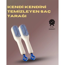Mercansa Kendini Temizleyen Masajlı Saç Tarağı – Anti-Statik, Ergonomik Tasarım