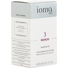 Storemax Ioma Sublime Oil, Anti-Aging Cilt Onarıcı Yağ, 30 ml