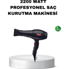 Erbar Profesyonel Saç Kurutma Makinesi – Ac Motor Soğuk Üfleme 2 Hız Kademesi - MR000K-1FO0B0