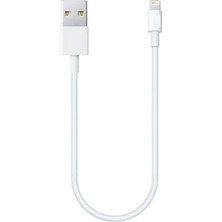 Storemax USB Ios Kablo 30 cm Şarj ve Data Kablosu 18W 3.1 Amper Hızlı Şarj Kablosu Carplay Qc3.0 (Ios Lightning)