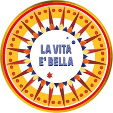 Baci Milano dolce Vita La Vita Bella Servis Tabağı 16 cm