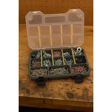 Storemax Proalet Made Slim Organizer 12 Bölmeli, Şeffaf, Düzenleyici Kutu, Polipropilen Malzeme, Çekmece Içi ve Masaüstü Kullanım Için, Hafif Taşınabilir, Saklama Kutusu