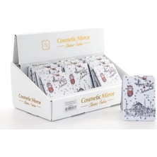 Arthurs Taşlı Istanbul Tasarımı El Aynası Ince Model 26