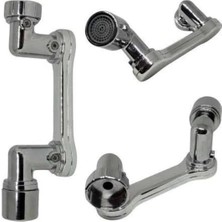 Mercansa Her Yere Dönebilen Tasarruflu Mutfak Musluk Başlığı Ucu Musluk Ucu Oynar Başlıklı