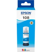Sylar Epson 108 T09C24A Mavı Mürekkep