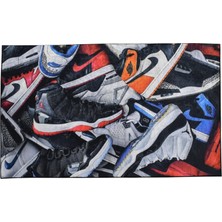 Kilim Antik Digital Baskı Makine Halısı 0375 - Yeni - Çok Renkli