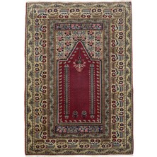 Kilim Antik El Dokuma Kayseri Yün Salon Halısı 0363 - Antika - Çok Renkli