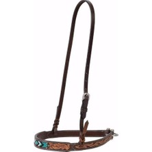 Storemax Turquoise Cross Turkuaz Boncuklu Burun Bandı Koyu Yağ, 1