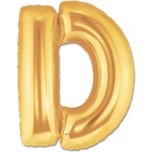 Arthurs Altın Sarısı Folyo Harf Balon 1 Metre