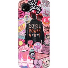 Senada Xiaomi Redmi 10A Kılıf Desenli Baskılı Tpu Rubber Kapak Girl Power