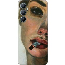 Senada Realme C65 Kılıf Desenli Baskılı Tpu Rubber Kapak Cool Portre