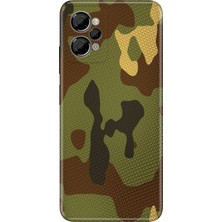 Senada Casper Via X30 Kılıf Desenli Baskılı Tpu Rubber Kapak Çöl Askeri