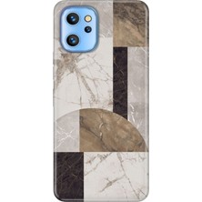 Senada Reeder S19 Max Pro Kılıf Desenli Baskılı Tpu Rubber Kapak Colo Mermer