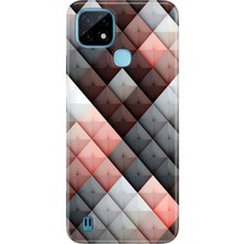 Senada Realme C21 Kılıf Desenli Baskılı Tpu Rubber Kapak Gabri