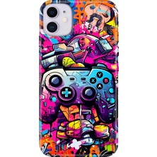 Senada iPhone 11 Kılıf Desenli Baskılı Tpu Rubber Kapak Gamer