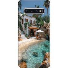 Senada Samsung Galaxy S10+ Plus Kılıf Desenli Baskılı Tpu Rubber Kapak Hayalimdeki Ev