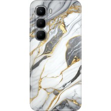 Senada Infinix Hot 60 Kılıf Desenli Baskılı Tpu Rubber Kapak Arsos Mermer