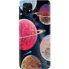 Senada Xiaomi Poco C40 Kılıf Desenli Baskılı Tpu Rubber Kapak Go Space