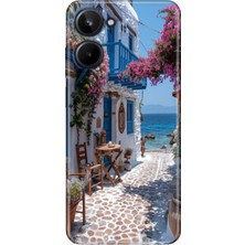 Senada Realme 10 4g Kılıf Desenli Baskılı Tpu Rubber Kapak Bodrumda Aşk