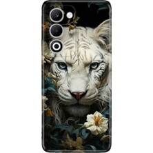 Senada Oppo A5 5g Kılıf Desenli Baskılı Tpu Rubber Kapak Aslan