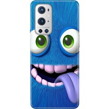 Senada Oneplus 9 Pro Kılıf Desenli Baskılı Tpu Rubber Kapak Bluemonster