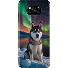 Senada Xiaomi Poco X3 Nfc - Pro Kılıf Desenli Baskılı Tpu Rubber Kapak Husky Artwall