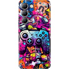 Senada Vivo V30 Lite Kılıf Desenli Baskılı Tpu Rubber Kapak Gamer