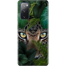 Senada Samsung Galaxy S20 Fe Kılıf Desenli Baskılı Tpu Rubber Kapak Botanik Leo